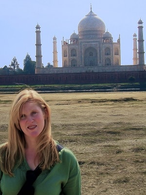 Jenny McIver Taj Mahal Agra India