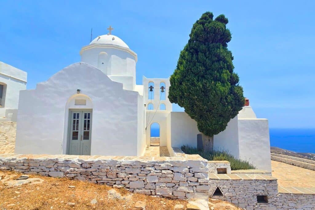 Agios Andreas Church Sifnos Greece