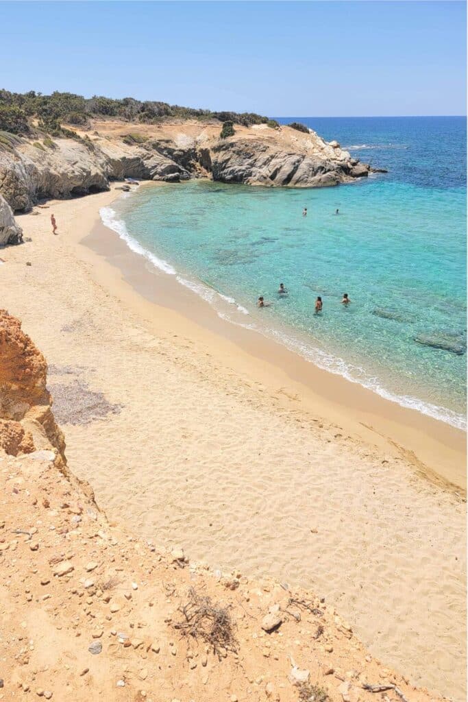 Aliko Beach Naxos Greece