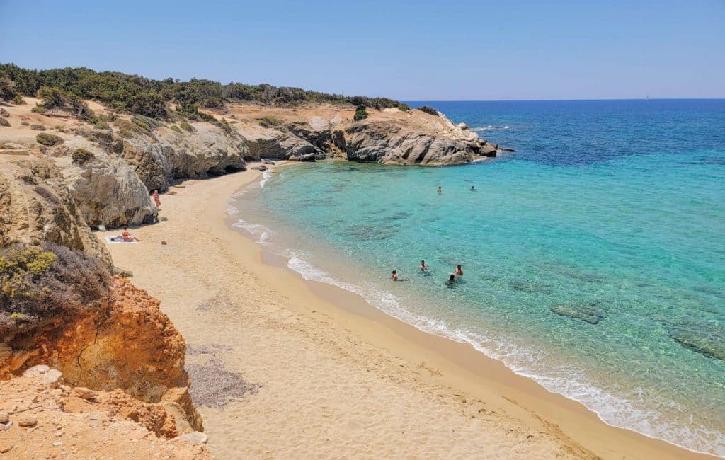 Aliko Beach Naxos Greece