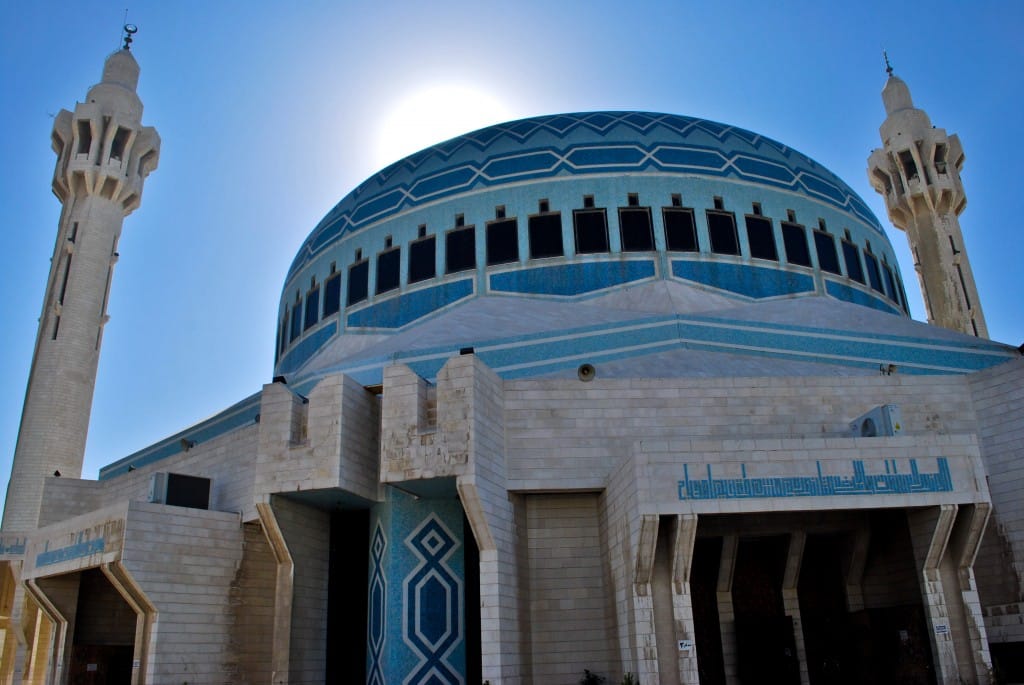 King Abdullah Mosque Amman Jordan