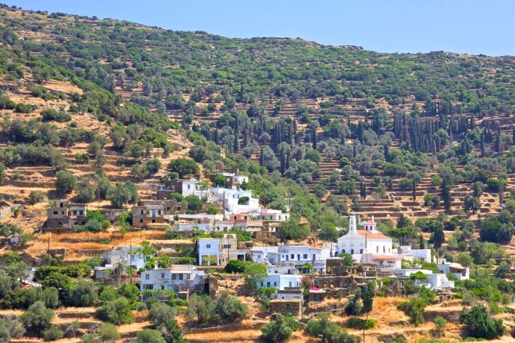 Andros Greece Villages