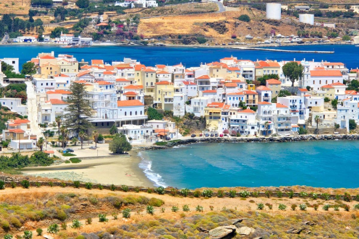 Andros Island in Greece