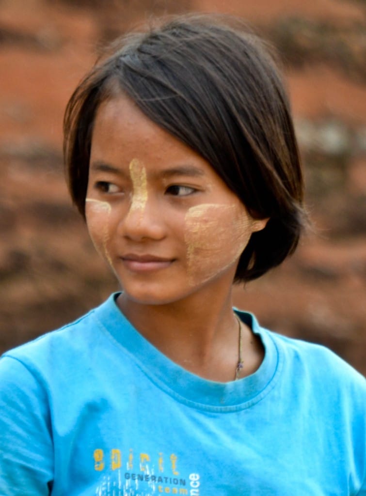 thanaka Bagan Myanmar