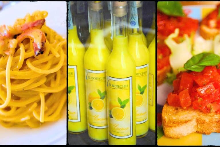 First Trip to Italy? Here Are 20+ Iconic Foods (& Drinks!) You Can’t Miss 🍋🍝🍷