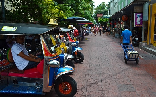 Soi Rambuttri Bangkok Thailand