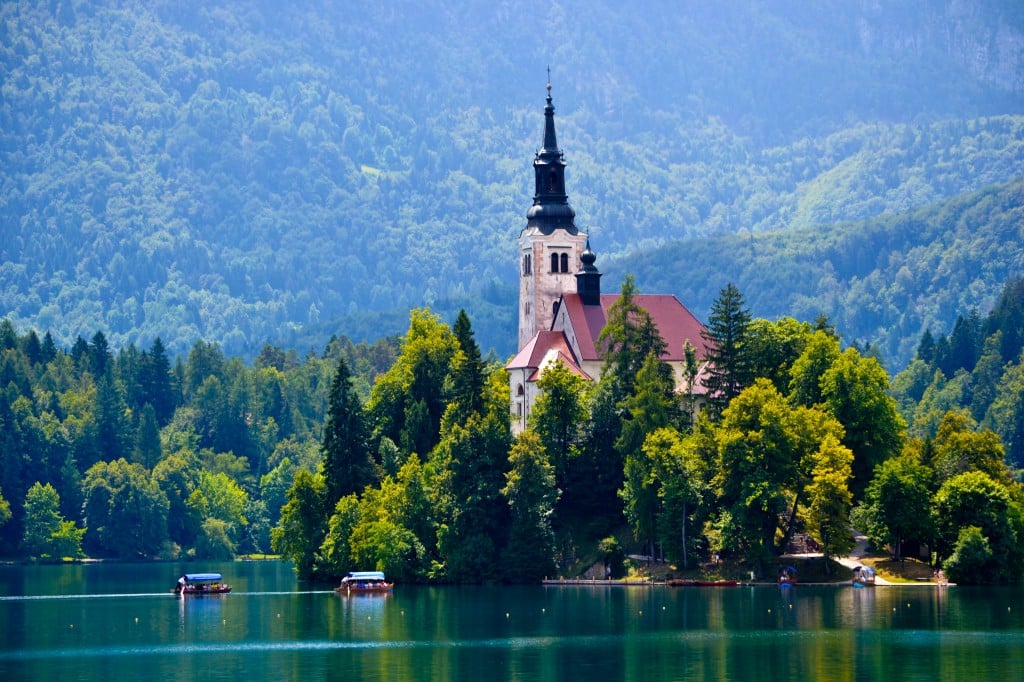 Lake Bled Island Slovenia