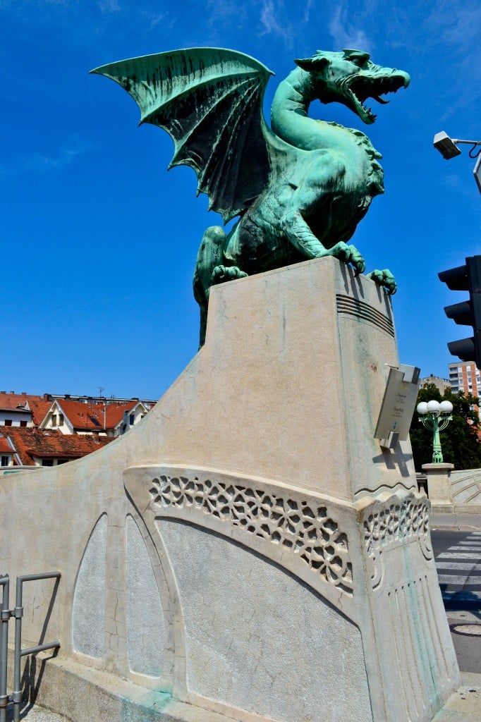 Dragon Bridge Ljubljana Slovenia