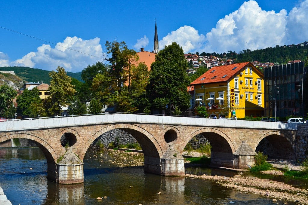 Latin Bridge Sarajevo Bosnia and Herzegovina