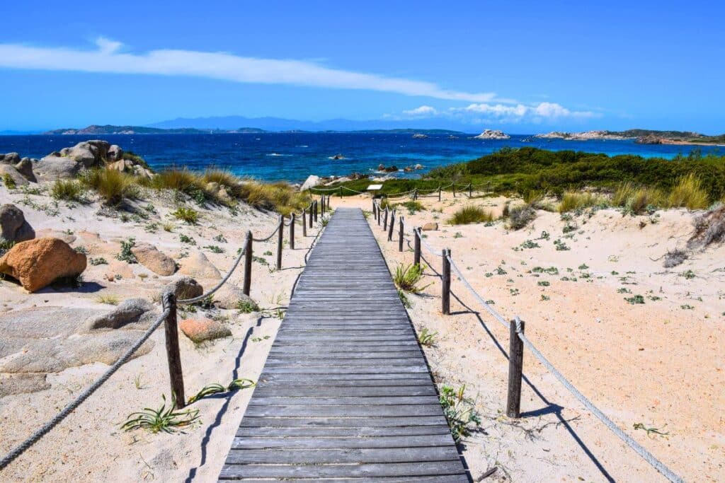 Caprera Island Beaches Maddalena Islands Italy
