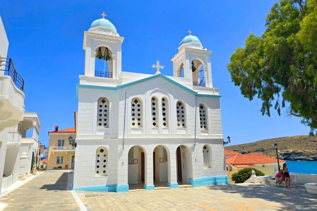 Church of Saint George Andros Greece