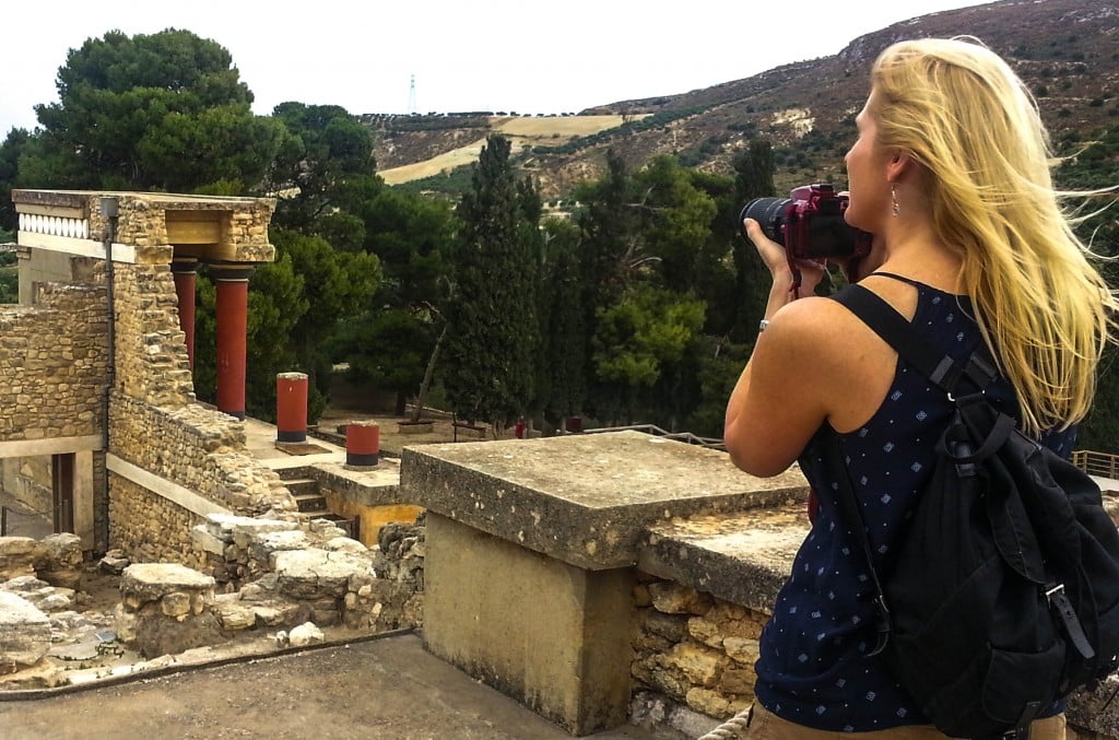 Jenny McIver Knossos Crete Greece