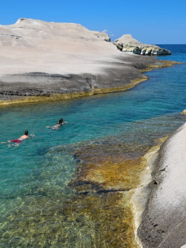 Milos Greece Sarakiniko