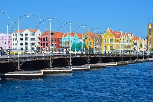 Queen Emma Bridge Willemstad Curacao