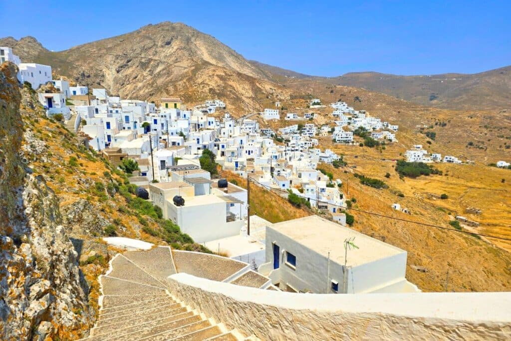 Cyclades Islands Serifos Old Town Greece