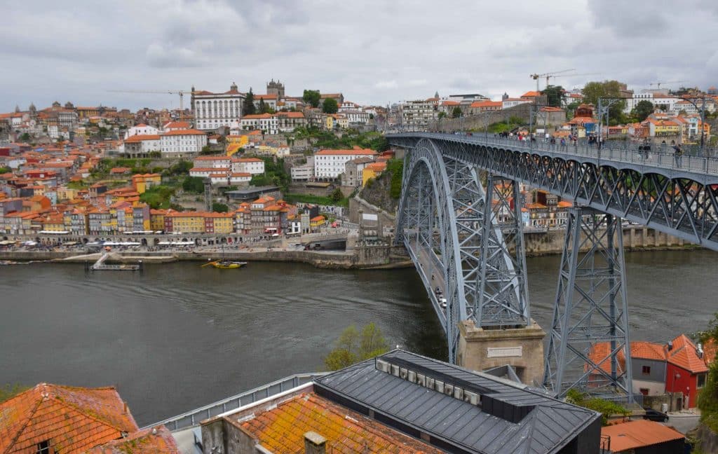 Dom Luis I Bridge Porto Portugal