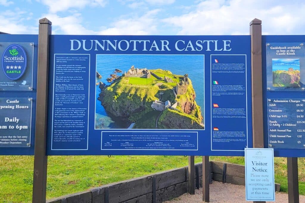 Dunnottar Castle Visitor Info Scotland