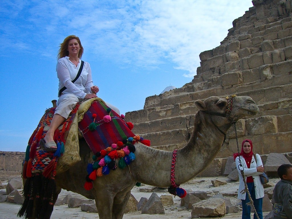 Camel ride Pyramids Cairo