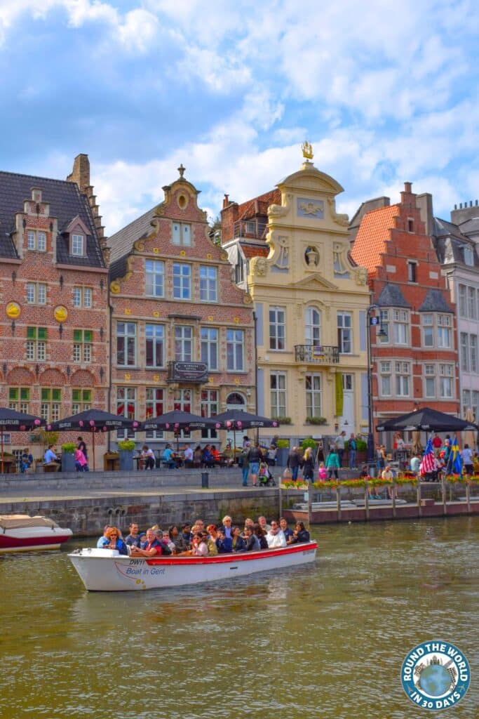 Ghent Canal Cruise Belgium Travel