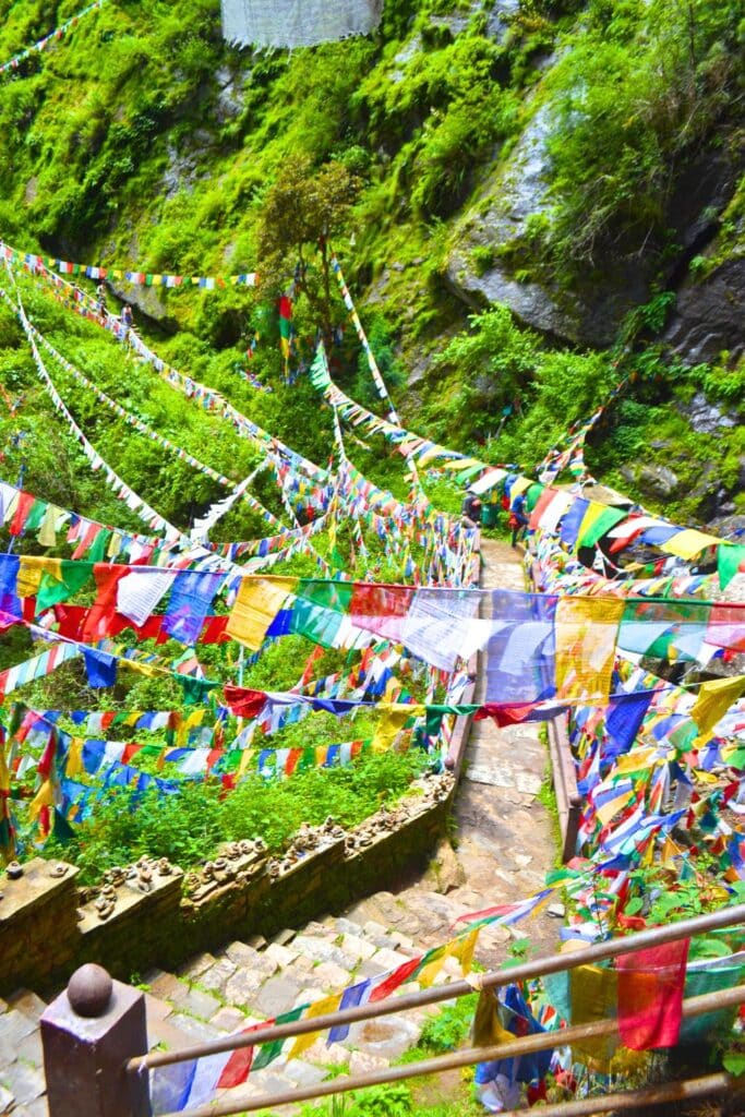 Hike to Tigers Nest Monastery Bhutan Asia