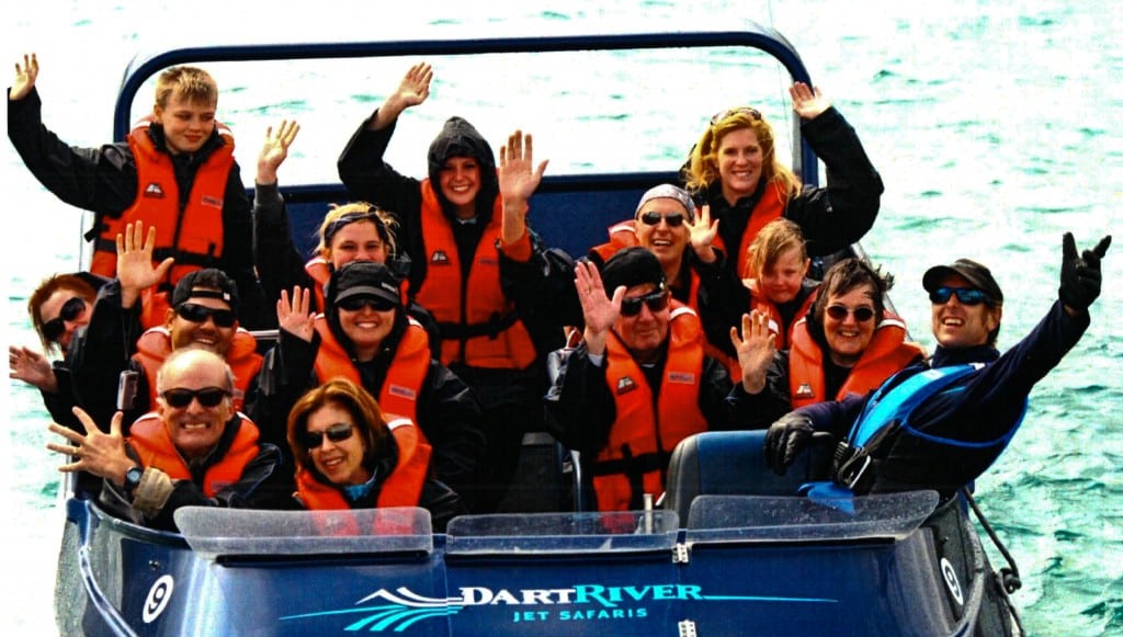 Jetboat ride Queenstown New Zealand