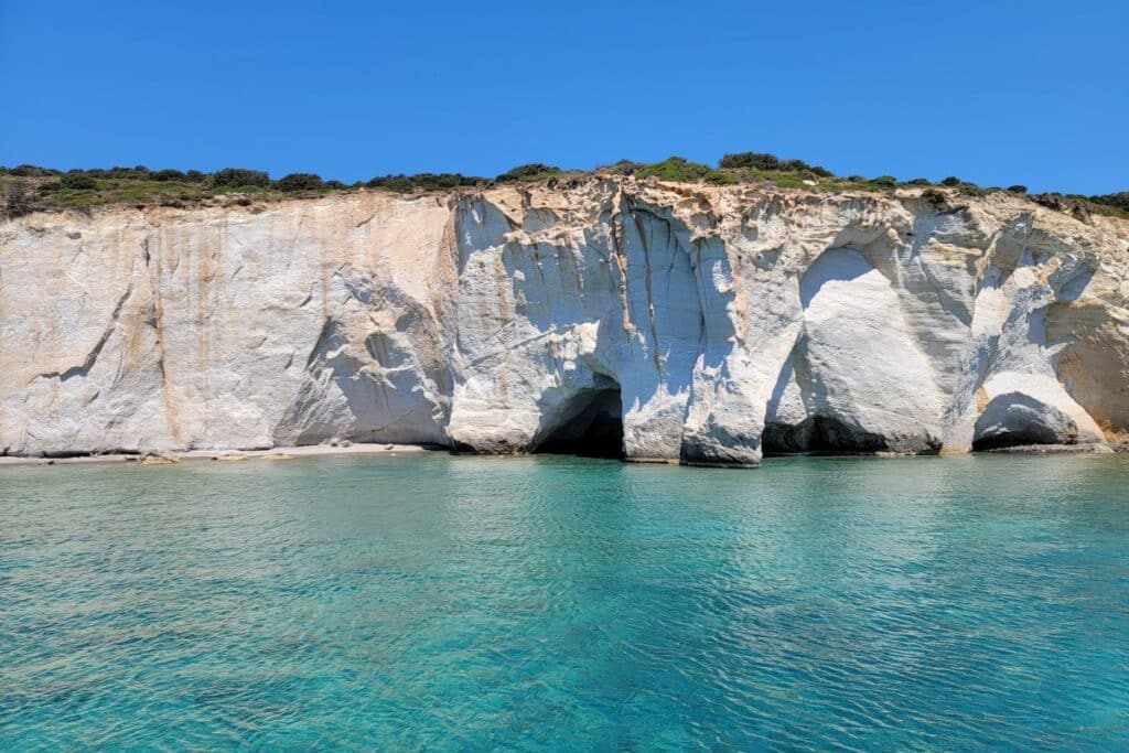 Kleftiko Caves Best Milos Boat Tours