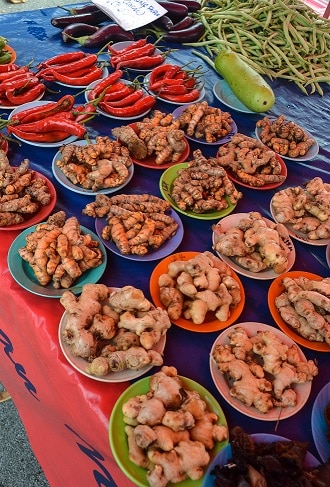 Sunday Market Kuching Sarawak Borneo