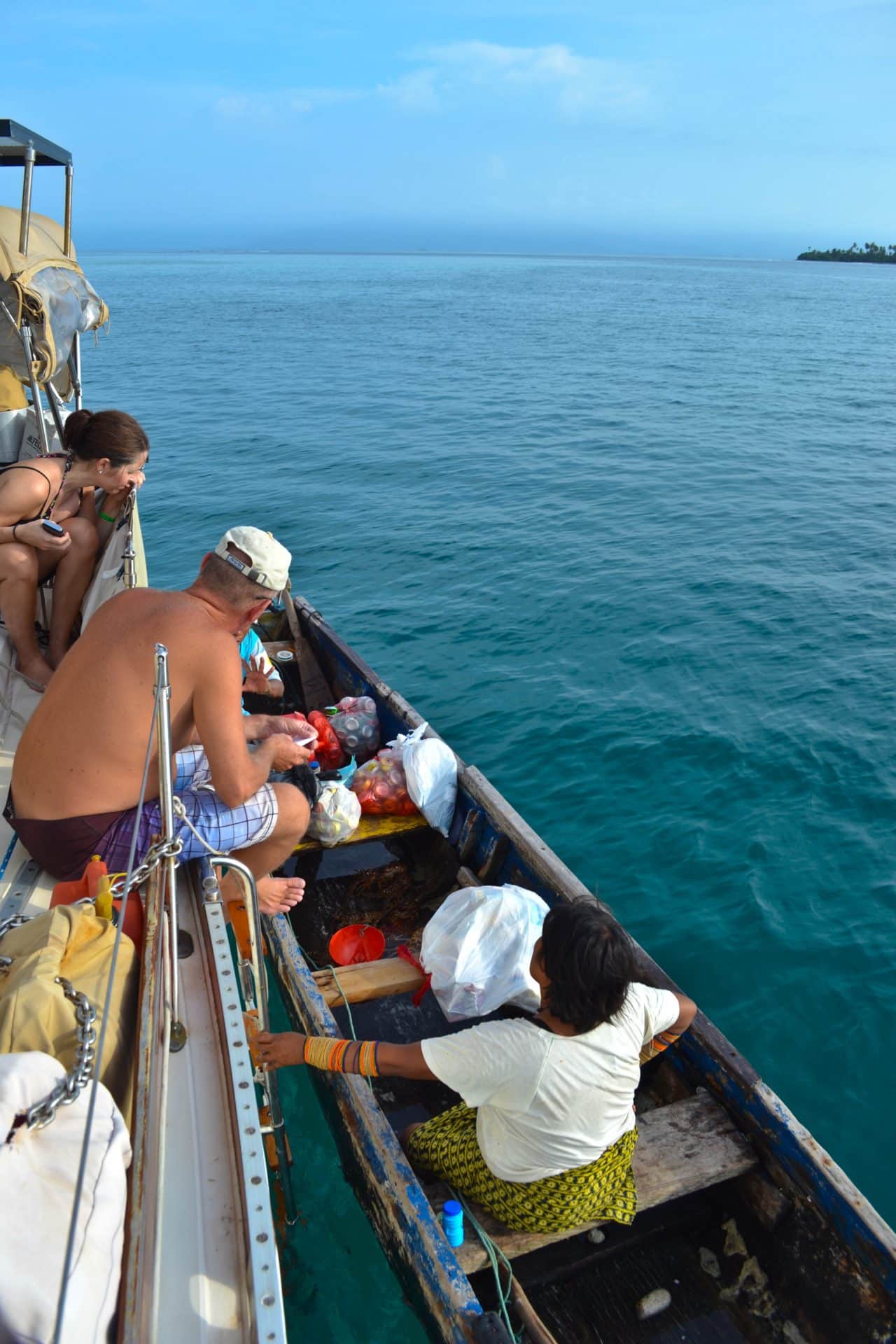 kuna yala boat san blas panama