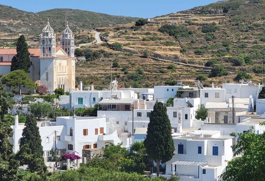 Lefkes Village Paros Greece