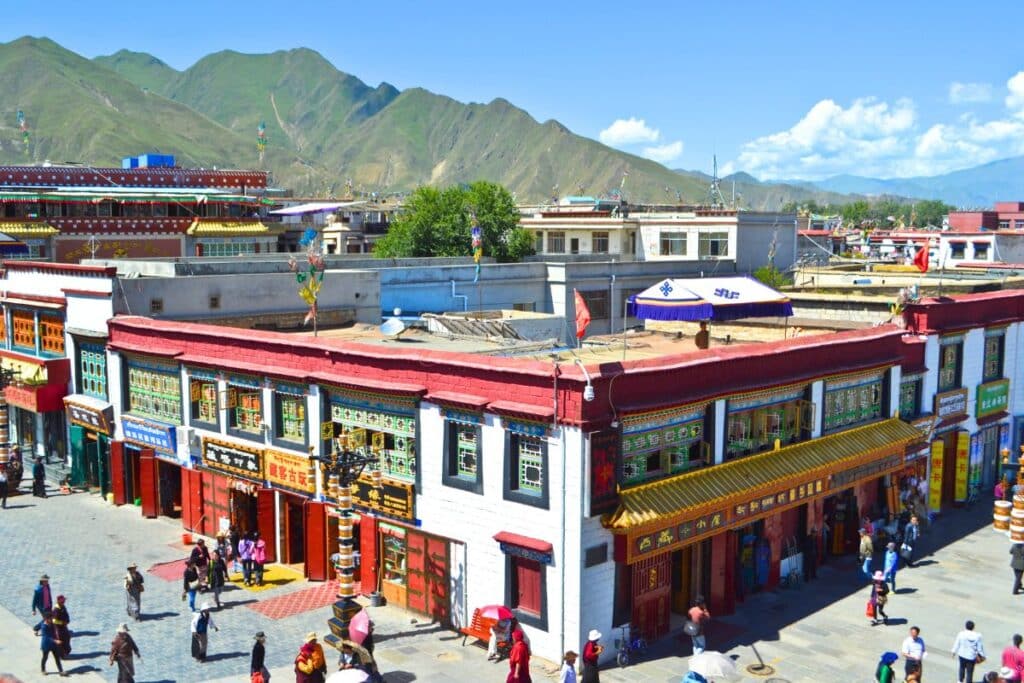 Lhasa Tibet Shops China Himalayas