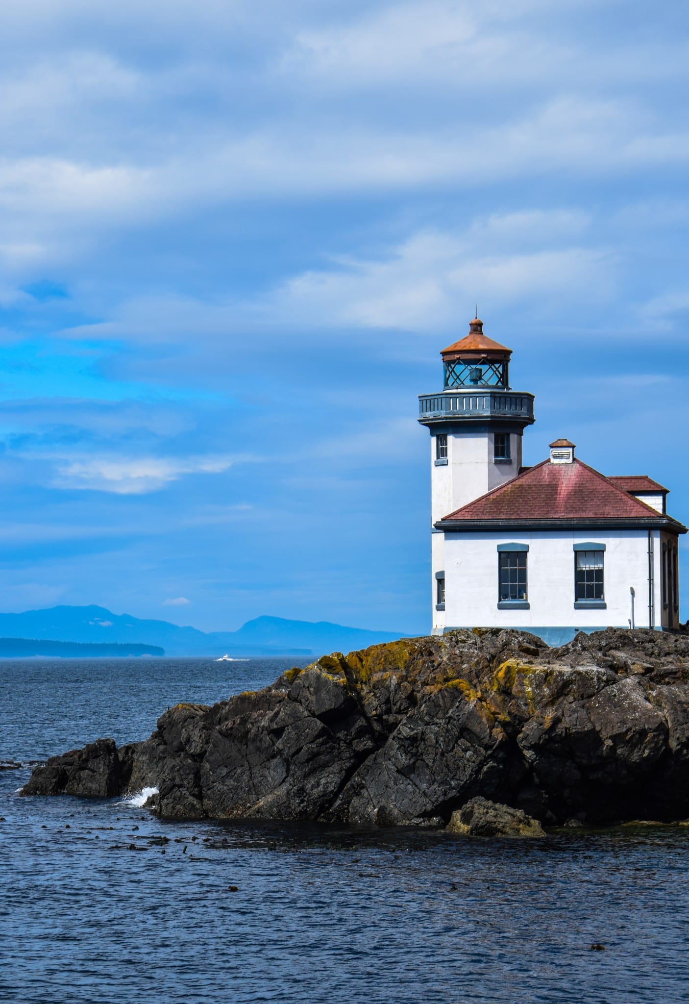 Lime Kiln Light House San Juan Island Washington