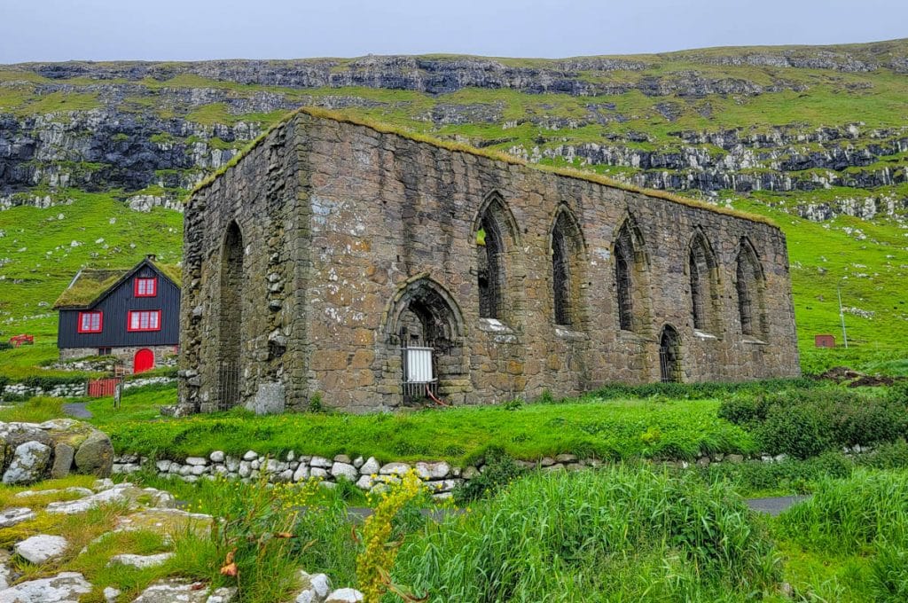Magnus Cathedral Kirkjubour Faroe Islands