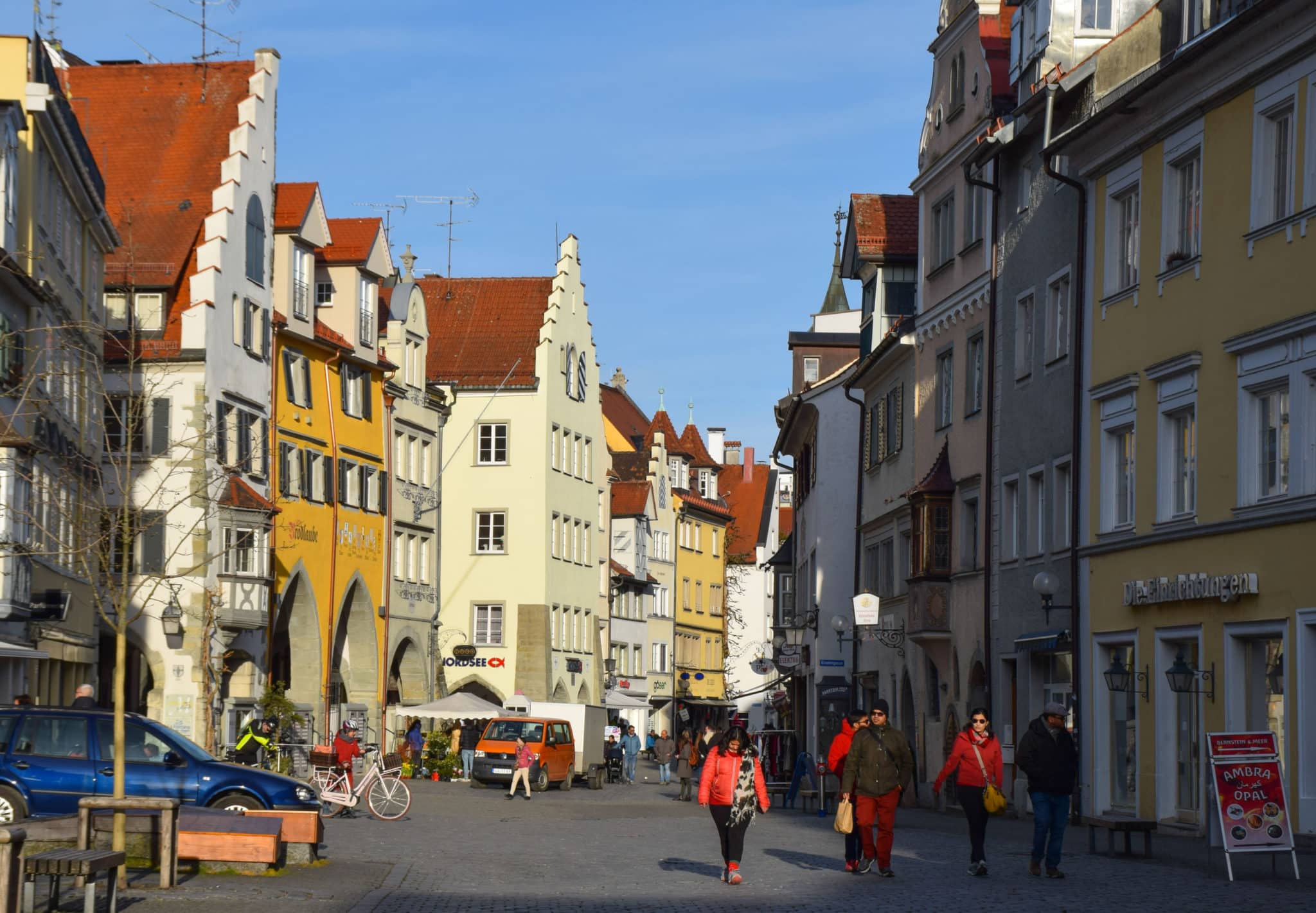 Maximilianstrasse Lindau Island Germany