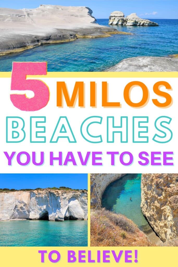 Milos Greece Best Beaches