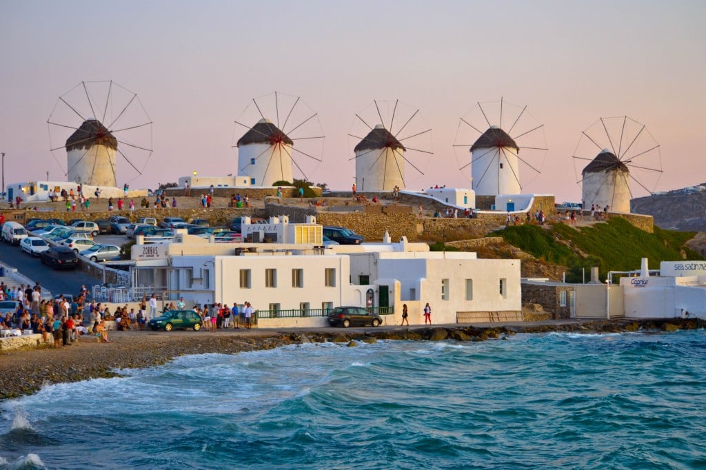 Windmills Mykonos Greece