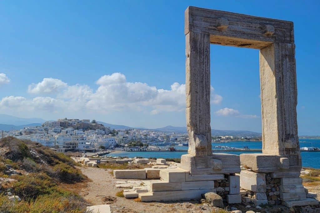 Portara Naxos Greece