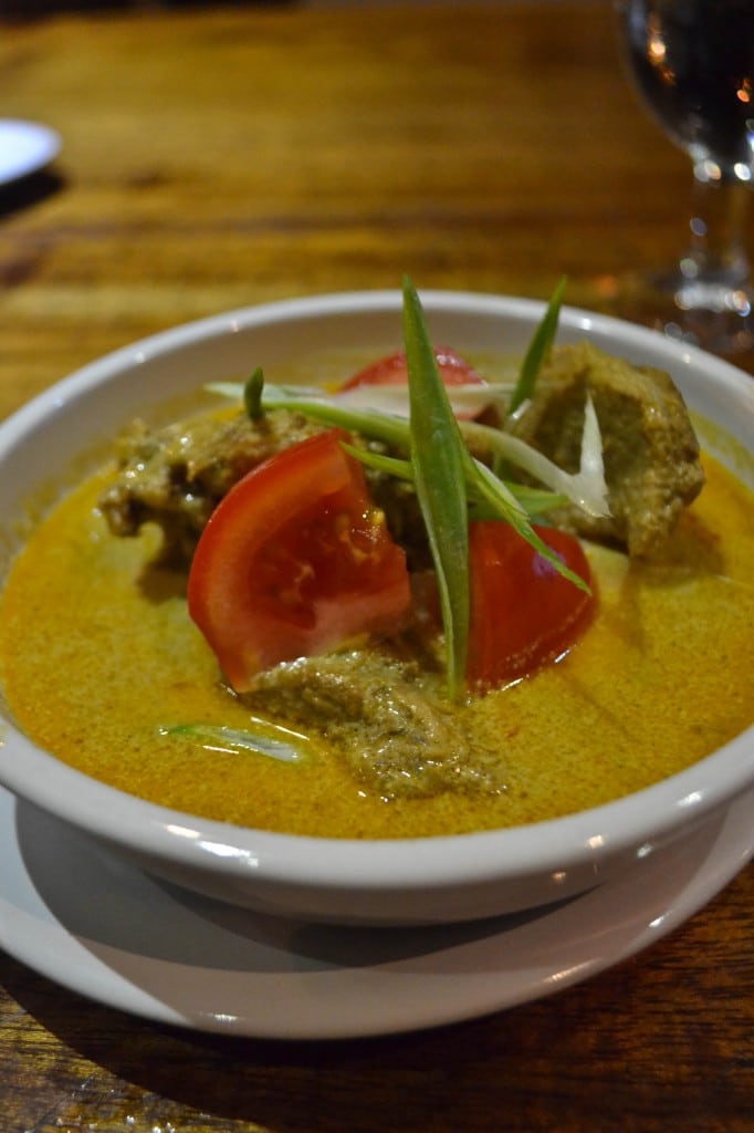 duck curry Nikoi Island Resort Indonesia