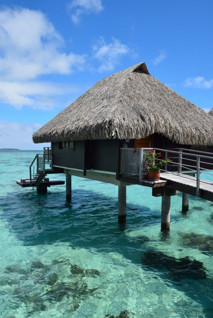 Overwater bungalow Hilton Moorea