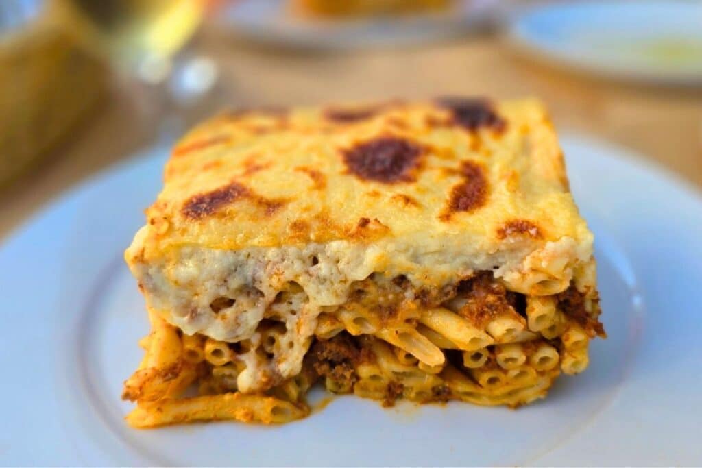 Pastitsio Greek Lasagna