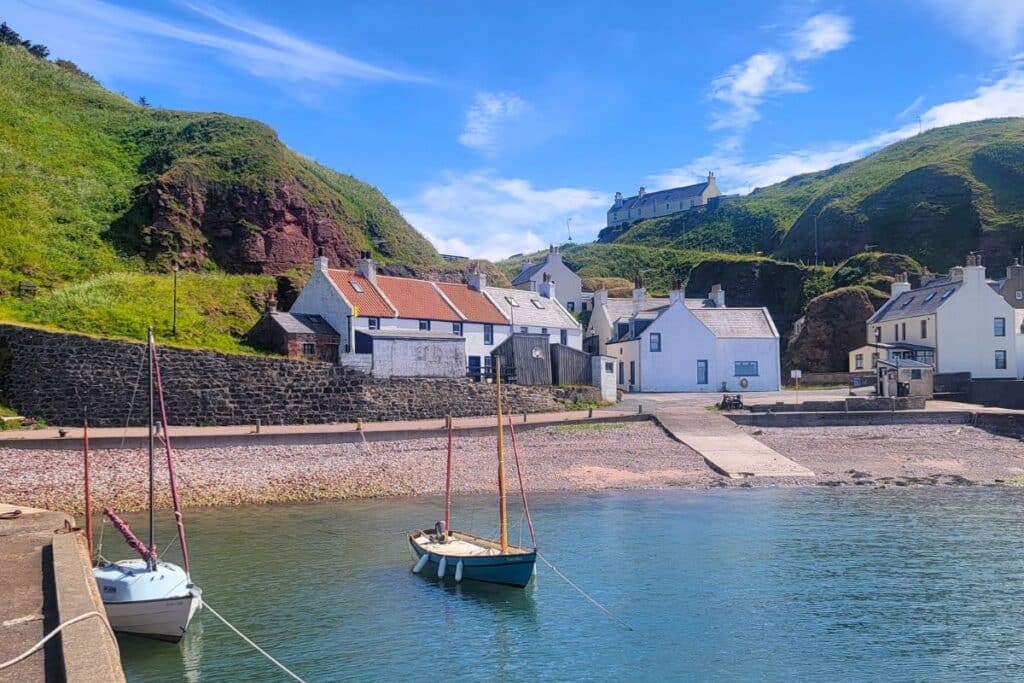 Pennan Scotland Harbor