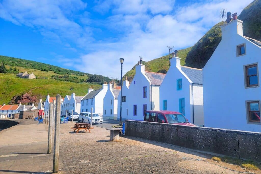 Pennan Village Scotland