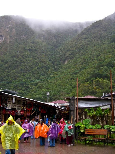 Aguas Calientas Machu Picchu Town Peru