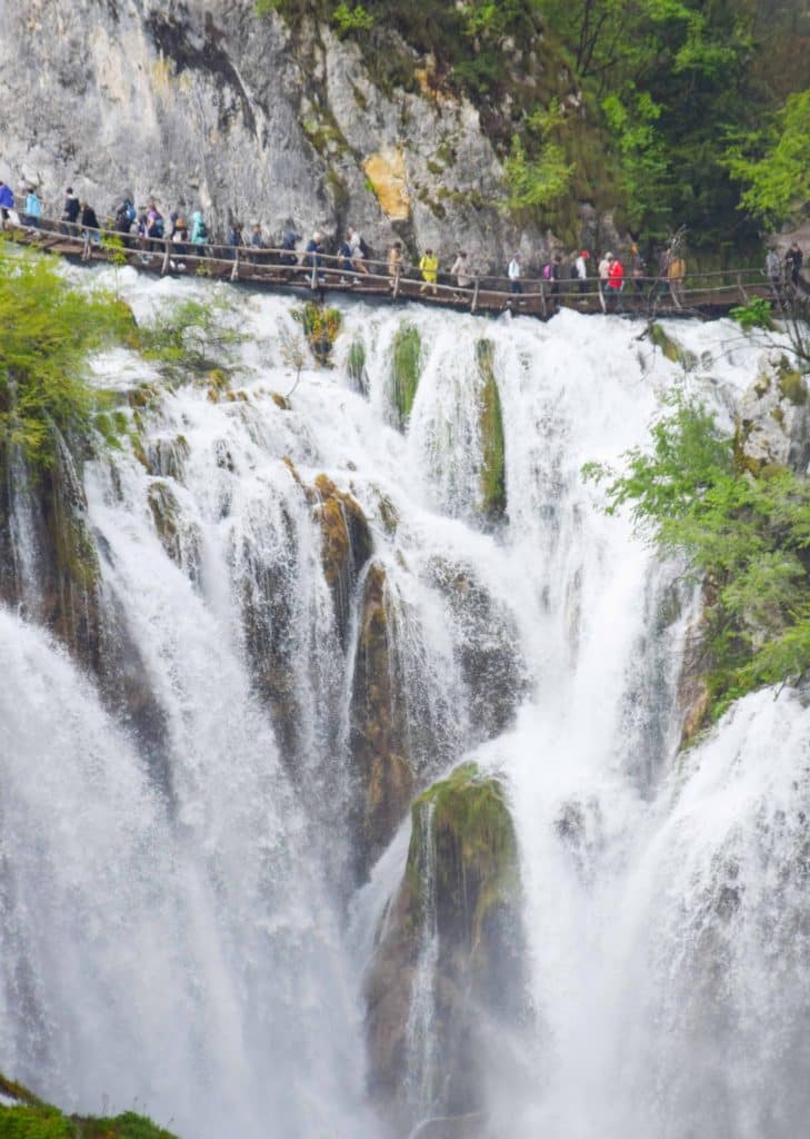 Plitvice Lakes National Park Waterfall Croatia