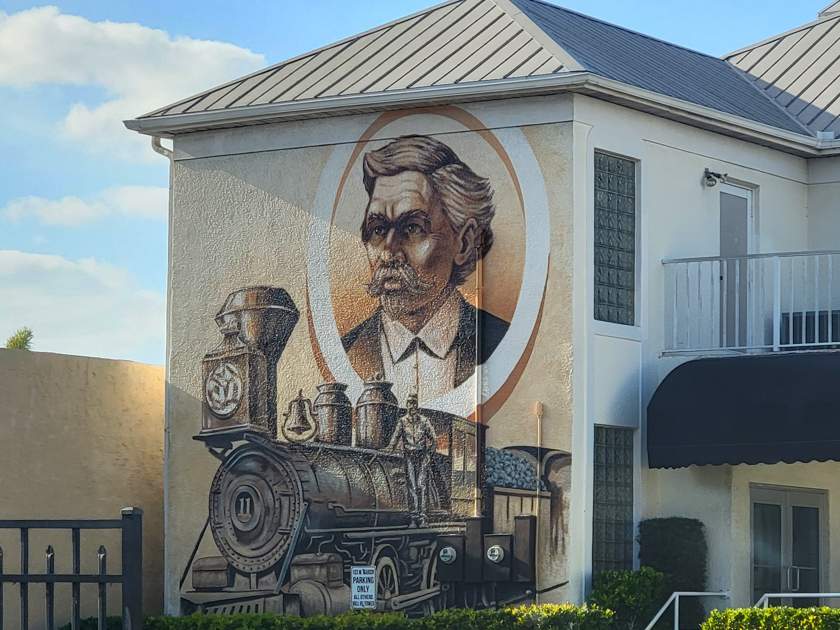 Punta Gorda Mural End of the Railroad Line