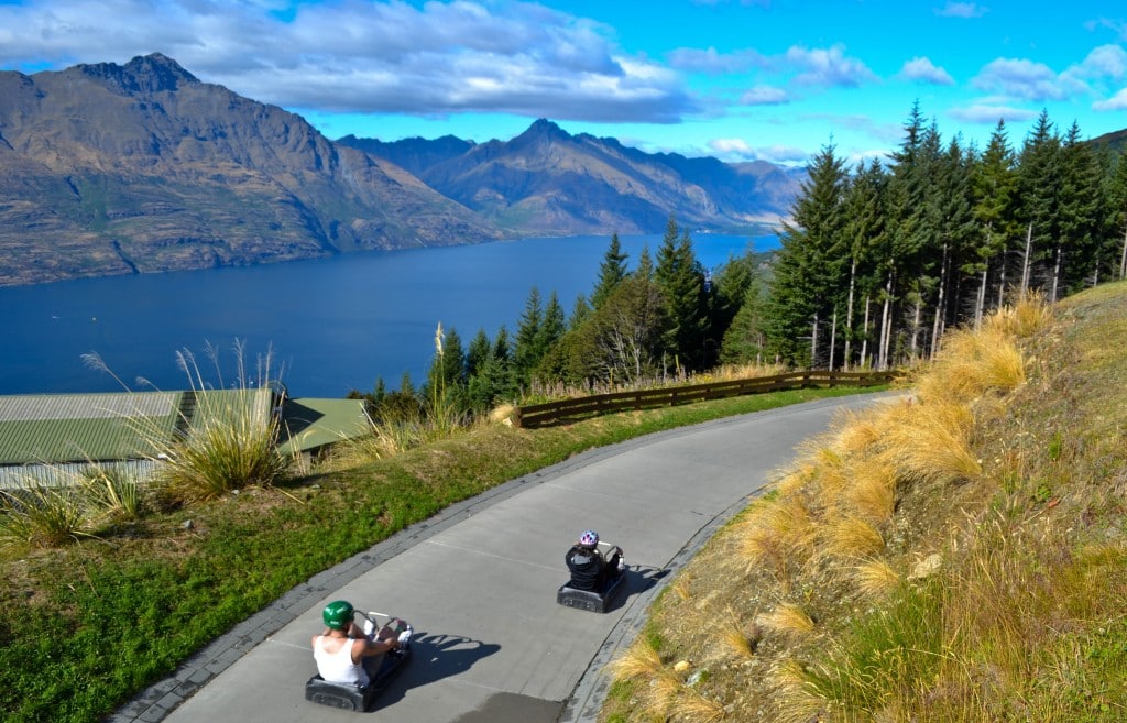 Luge Ride Queenstown New Zealand