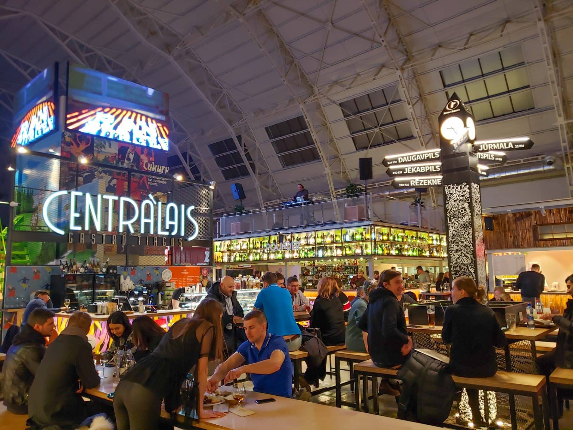 Riga Food Hall Market Latvia