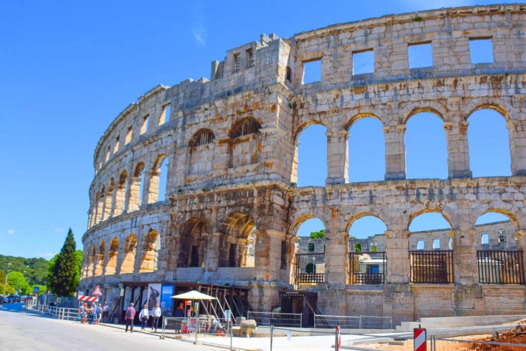 Roman Amphitheatre Pula Croatia