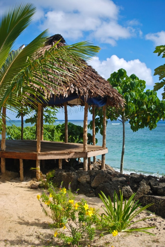 Beach Fale Manase Beach Savaii Samoa