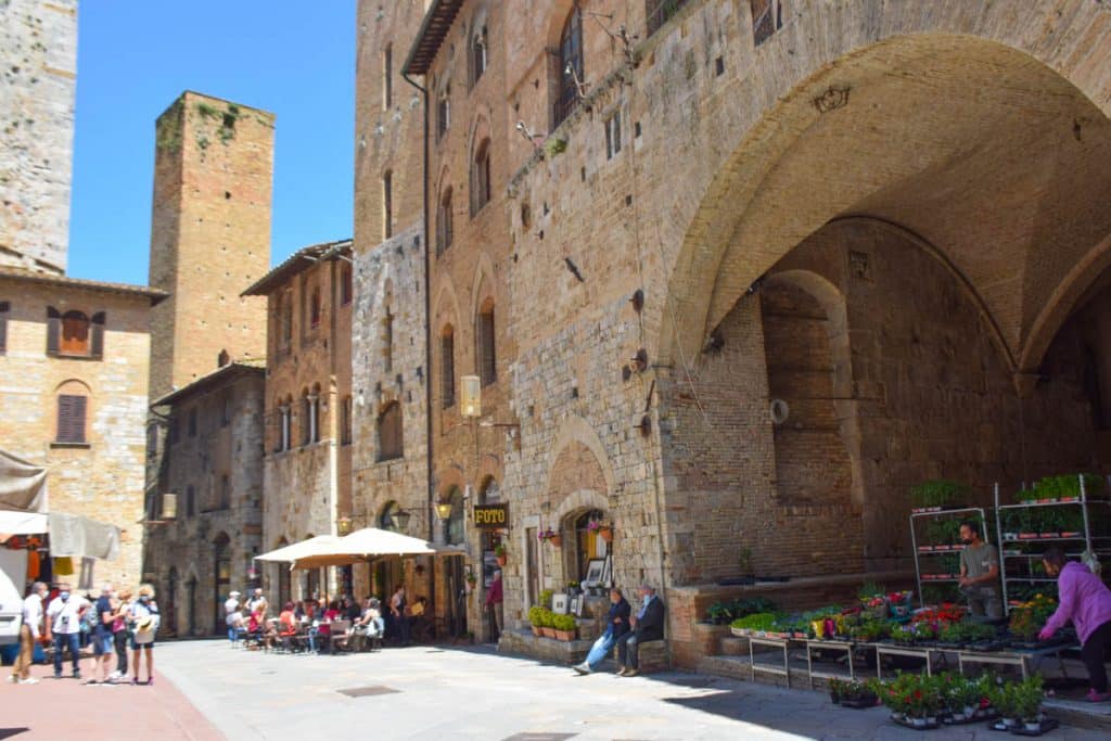 San Gimignano Streets Italy