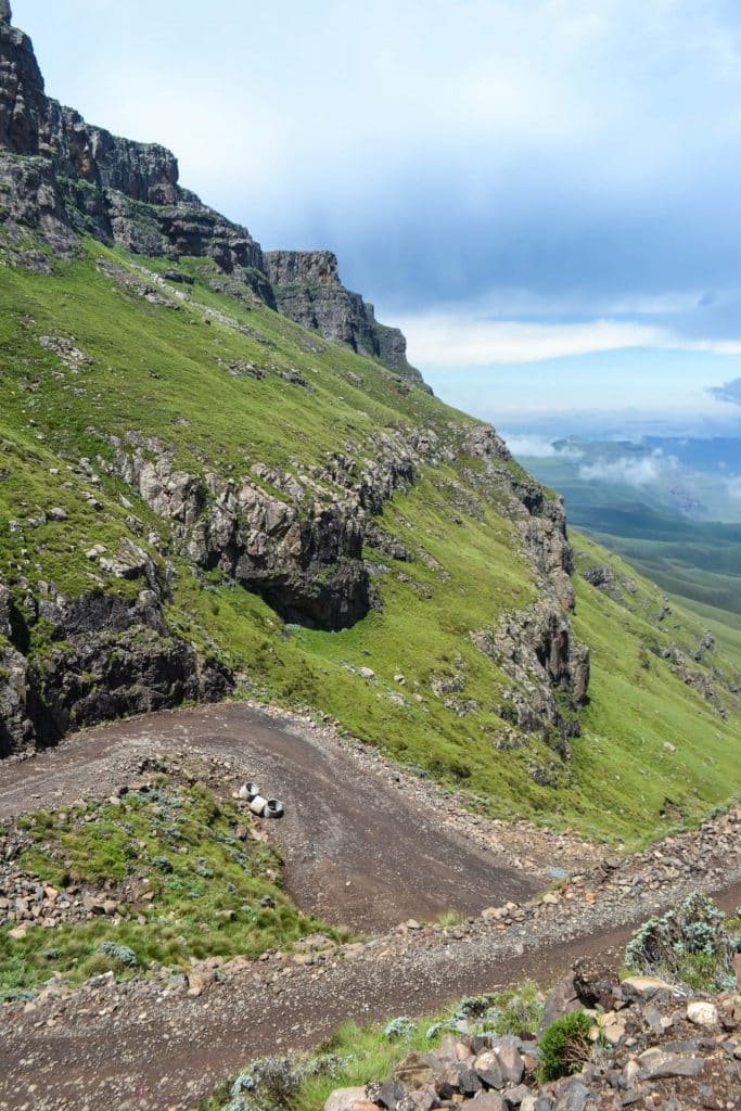 Sani Pass roads Lesotho South Africa